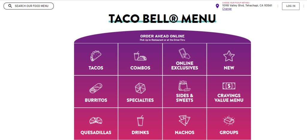How to Order Taco Bell’s Lunch Menu Online